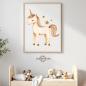 Preview: Buegelbild Einhorn mit Sternen Preview: Buegelbild Einhorn mit Sternen
